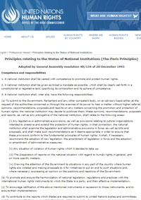 Paris Principles